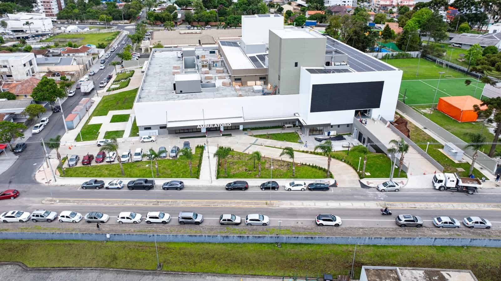 Infraestrutura hospitalar Supramed Saúde